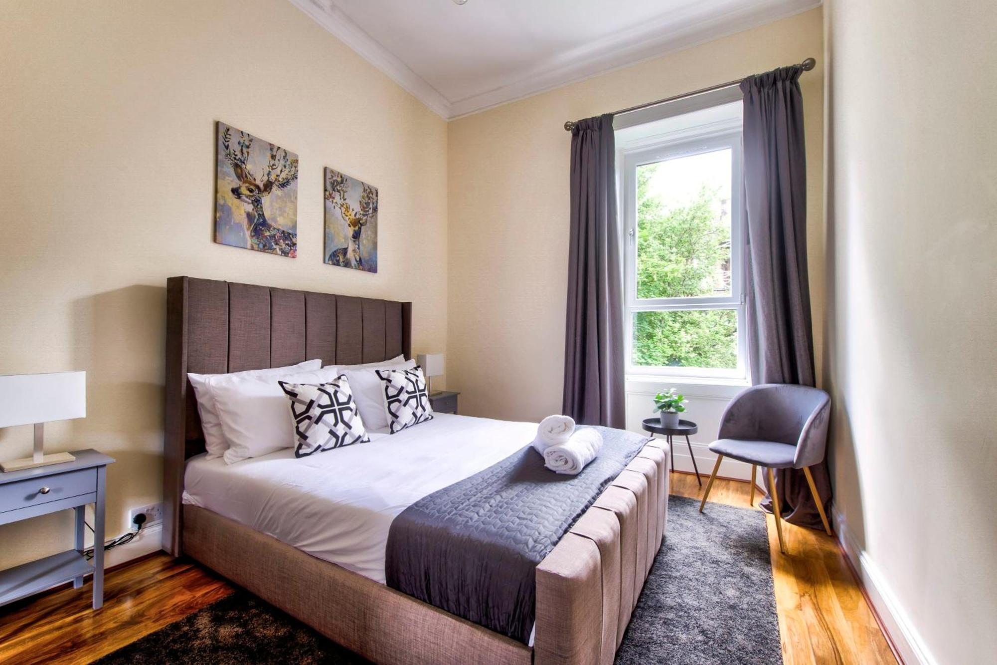 Stunning 5 Bedroom Apt, Close To City Centre, Sec, Hydro And Motorway Glasgow Esterno foto